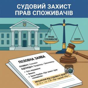 Судовий захист прав споживачів та звільнення від сплати судового збору за законом України