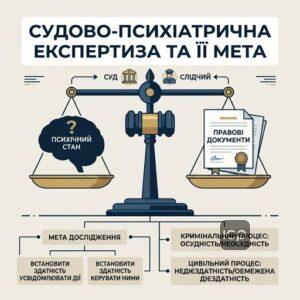 Судово-психіатрична експертиза як науково-практичне дослідження психічного стану особи в судовому процесі
