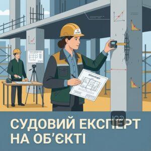 Судовий експерт проводить будівельно-технічну експертизу будівлі
