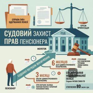 Судовий порядок оскарження рішення Пенсійного фонду в адміністративному суді