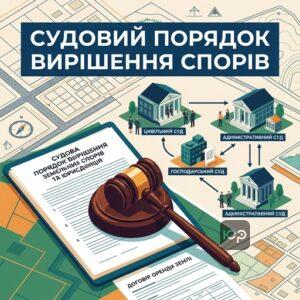Судовий порядок вирішення земельних спорів та юрисдикція
