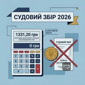 Судовий збір 2026 інвалід війни пільги