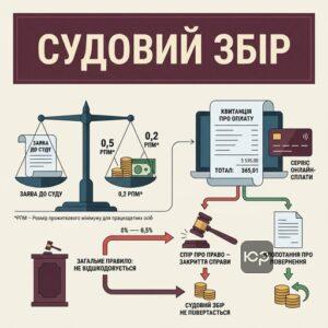 Судовий збір та фінансові витрати в окремому провадженні