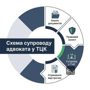 Адвокат з питань мобілізації в Києві супроводжує клієнта у ТЦК та СП для отримання відстрочки