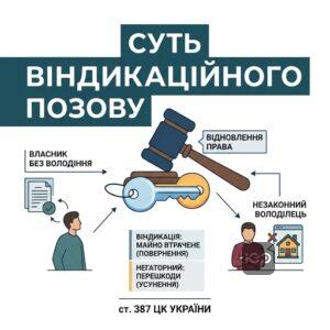Віндикаційний позов як інструмент повернення майна з чужого незаконного володіння