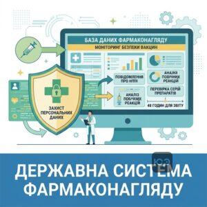 Державна система фармаконагляду в Україні для відстеження побічних реакцій на вакцини
