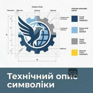 Як правильно скласти технічний опис емблеми та прапора