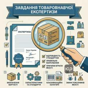 Товарознавча експертиза товарів та обладнання