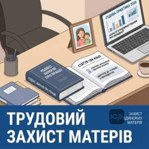 Захист одиноких матерів від звільнення стаття 184 КЗпП судова практика 2026