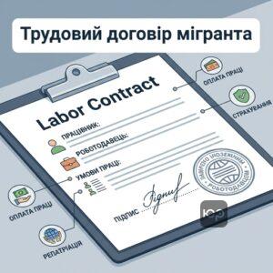 Вимоги до трудового контракту для роботи за кордоном