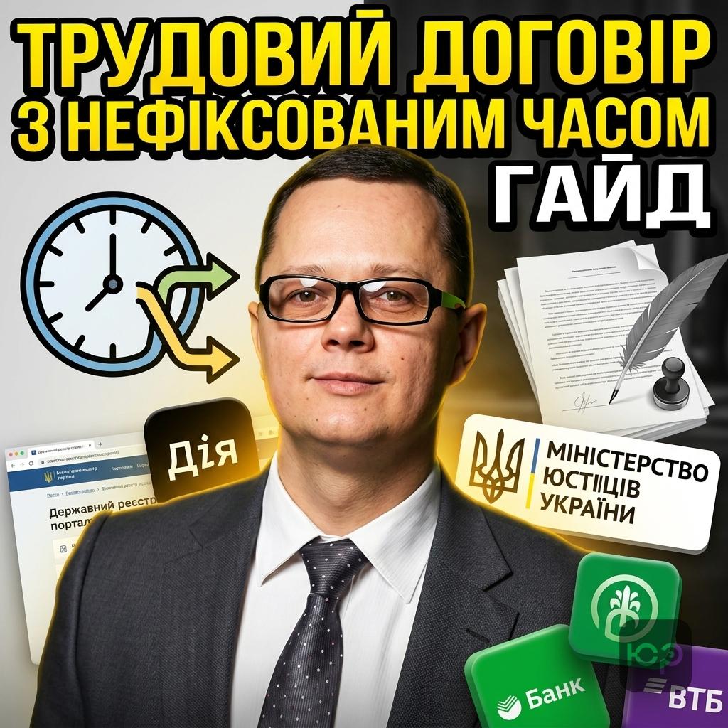 Трудовий договір з нефіксованим робочим часом: повний гайд 2026