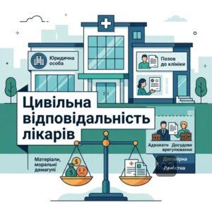 Цивільно-правова відповідальність медичних працівників та відшкодування шкоди