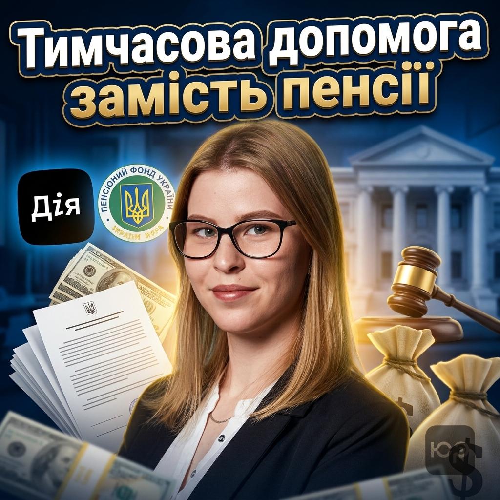 Тимчасова соціальна допомога замість пенсії: повний гайд 2026