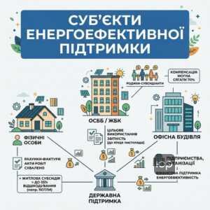 Державна підтримка енергозбереження умови участі та суб'єкти отримання компенсації