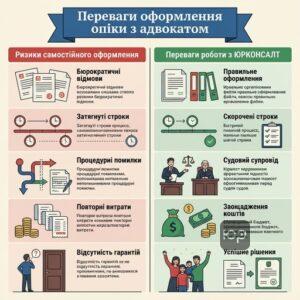 Адвокат з опіки та догляду в Києві: порівняння самостійного оформлення та допомоги юриста