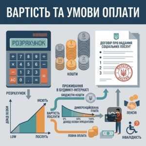 Вартість проживання в будинку-інтернаті та правила оплати пенсією