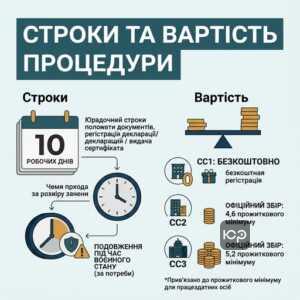Вартість та строки прийняття об'єкта в експлуатацію