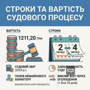 вартість та строки розірвання трудового договору через суд з ФОП