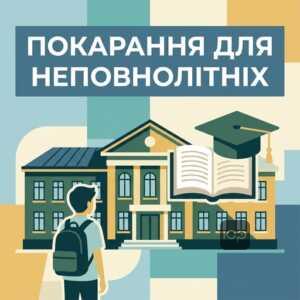 Відбування покарання неповнолітніми у виховних колоніях