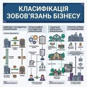 Види господарських зобов’язань майново-господарські та організаційні зобов’язання