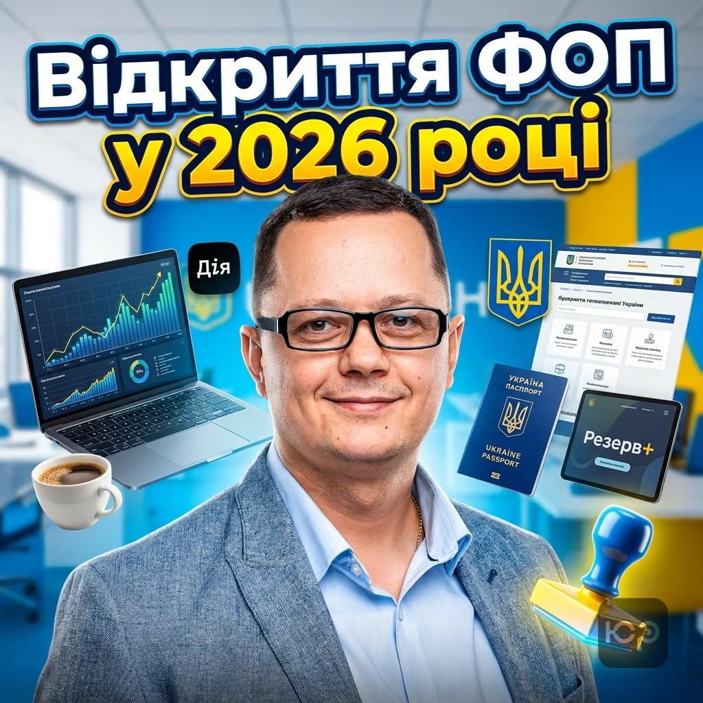 Державна реєстрація ФОП: повний гайд 2026 (включаючи воєнний стан)