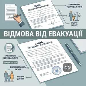 Відмова від евакуації та кримінальна відповідальність за статтею 166 ККУ