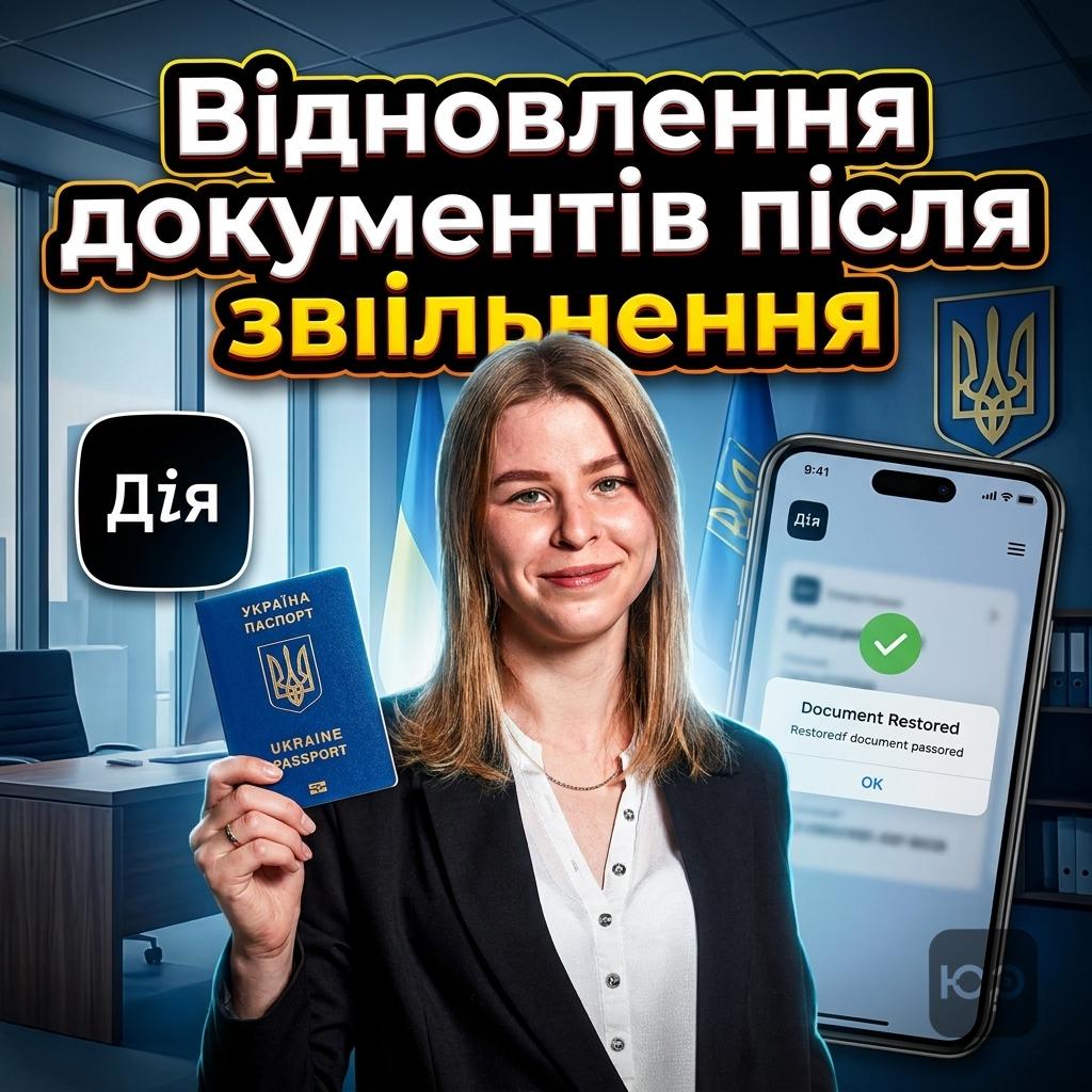 Відновлення паспорта та документів після звільнення з в’язниці: повний гайд
