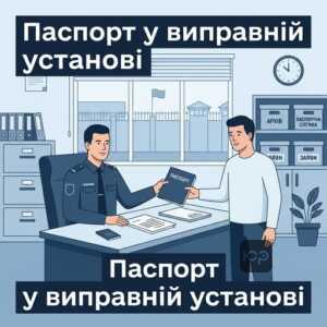 відновлення паспорта після звільнення через адміністрацію колонії