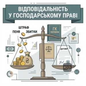 Господарські санкції штраф пеня та відшкодування збитків за ГК України