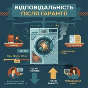 Відповідальність продавця та права споживачів після закінчення гарантійного строку на техніку