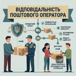 Юридична відповідальність поштового оператора за збереження вантажу та посилок
