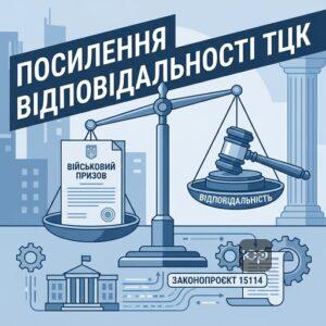 Анализ законопроекта 15114 об ответственности работников ТЦК и ВЛК за незаконный призыв