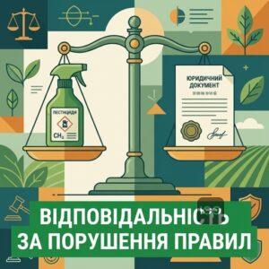 Юрист розповідає про відповідальність за порушення правил використання пестицидів