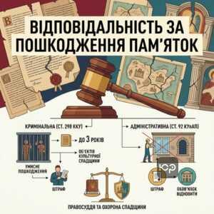 Юридична відповідальність за пошкодження земель історико-культурного призначення