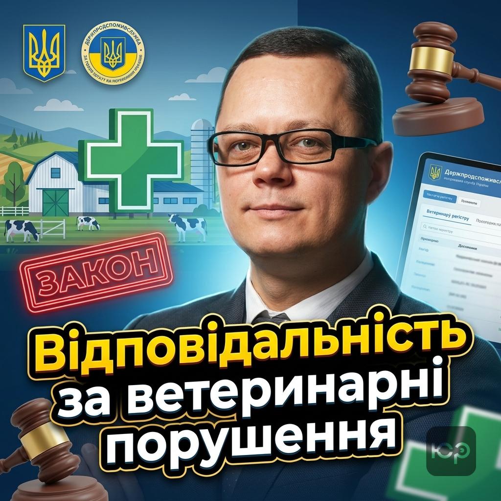 Відповідальність за порушення ветеринарних правил в Україні