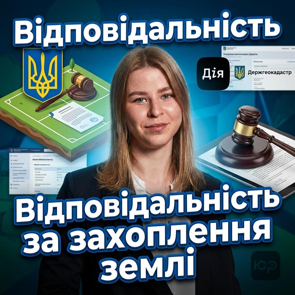Відповідальність за самовільне зайняття земельної ділянки