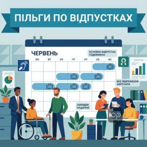 Тривалість щорічної відпустки для працівників з інвалідністю залежно від групи