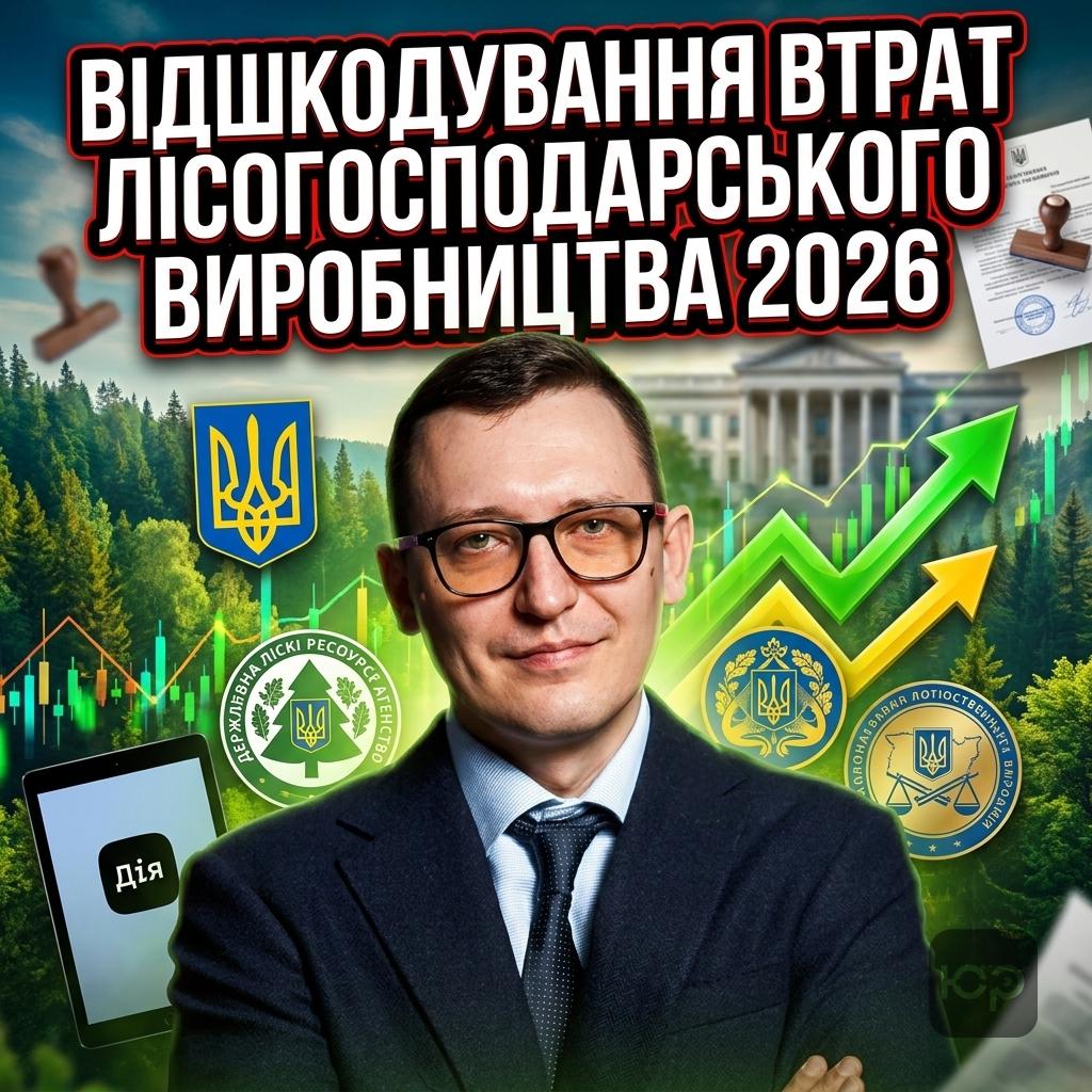 Відшкодування втрат лісогосподарського виробництва: порядок та розрахунок