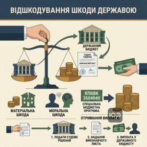 Возмещение материального и морального вреда, причиненного государством