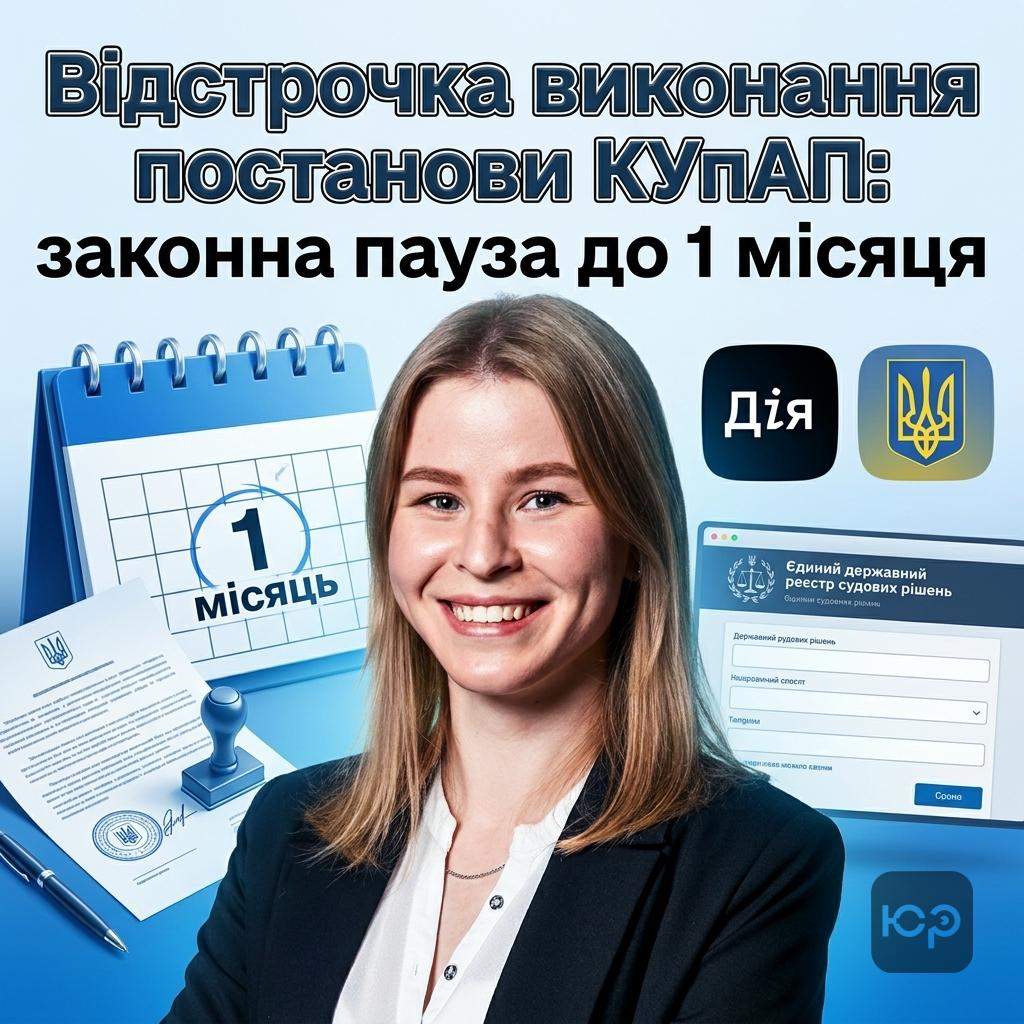 Відстрочка виконання постанови про адміністративне стягнення: як отримати паузу на місяць