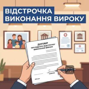 Підстави та процедура отримання відстрочки виконання вироку суду