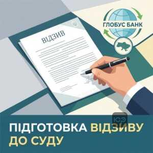 Як підготувати відзив на позов Глобус банк самостійно