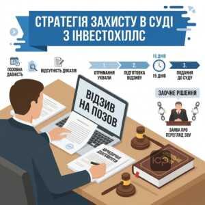 Підготовка відзиву на позов Інвестохіллс Веста про стягнення кредиту.