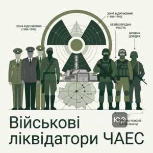 Військовослужбовці ліквідатори ЧАЕС право на пенсію