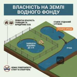 Право приватної власності на замкнені водойми до 3 гектарів в Україні