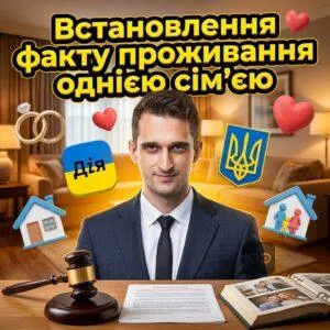 vstanovlennia-faktu-prozhyvannia-odniieiu-simieiu
