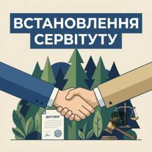 Порядок встановлення лісового сервітуту через договір або суд