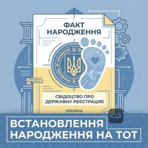 Встановлення факту народження дитини на тимчасово окупованій території через суд в Україні