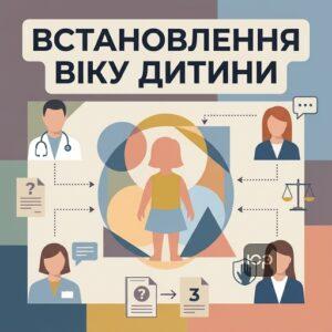 Процедура встановлення віку дітей-шукачів притулку в Україні