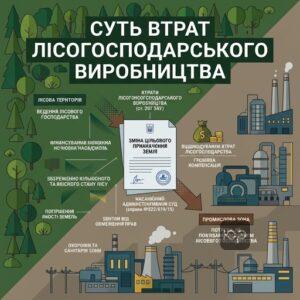 Відшкодування втрат лісогосподарського виробництва за статтею 207 ЗКУ
